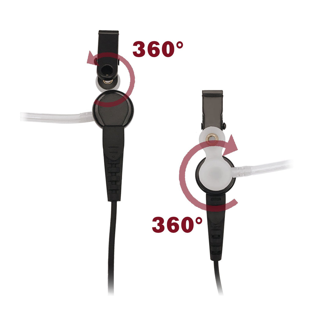 Acoustic Tube Bodyguard FBI Earpiece Headset Mic PTT for Motorola Cp200 Cls1110 Acoustic Tube Bodyguard FBI Earpiece Headset Mic PTT for Motorola Cp200 Cls1110